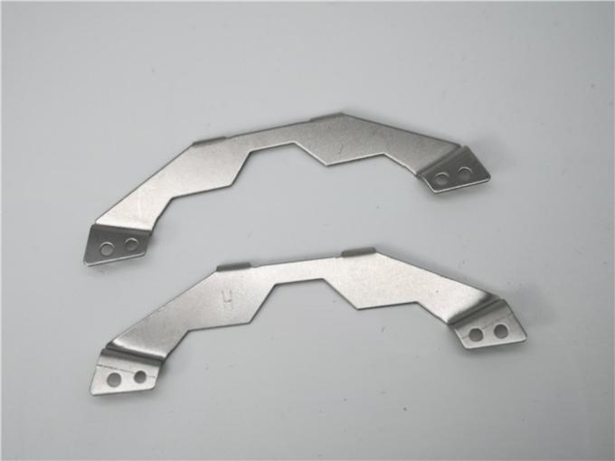 Chapa metálica da placa do suporte que carimba o pó Chrome de aço inoxidável revestido da fabricação das peças 1