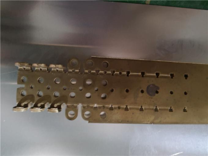 Terminal progressivo do soquete bonde de bronze de fósforo da estampagem da precisão que carimba as peças 0