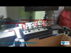 Thick material drawig after blanking without uncut dambar